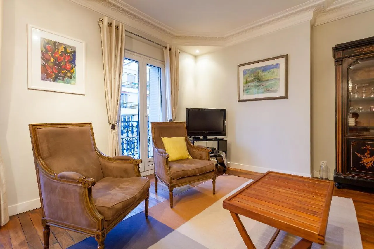 Greeter-Appartement Haussmannien Avec Balcon Párizs